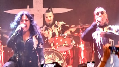 Watch: LACUNA COIL Performs New Song 'Never Dawn' At Los Angeles Concert